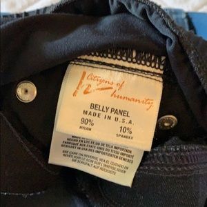 Citizens of humanity maternity jeans 31